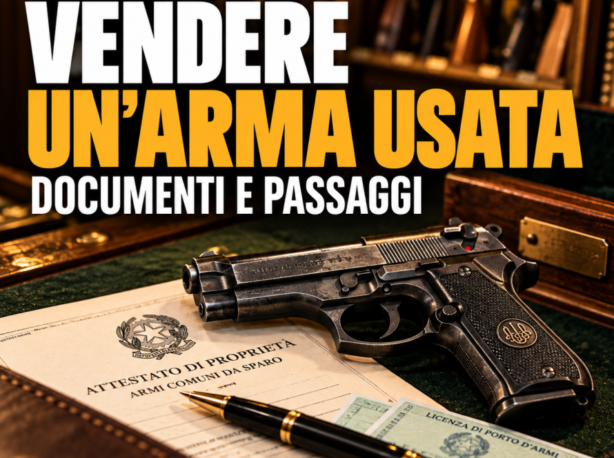 Vendere arma usata
