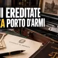 Armi ereditate senza porto d’armi: cosa fare, passo per passo